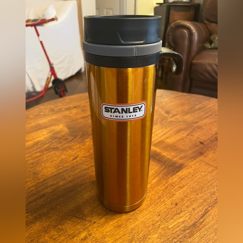 Stanley Metallic Gold Travel Mug